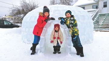Low-Cost Family Fun: Do You Want to Build an Igloo?